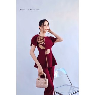 Set áo hoa 3D thanh lịch cao cấp - Angel V