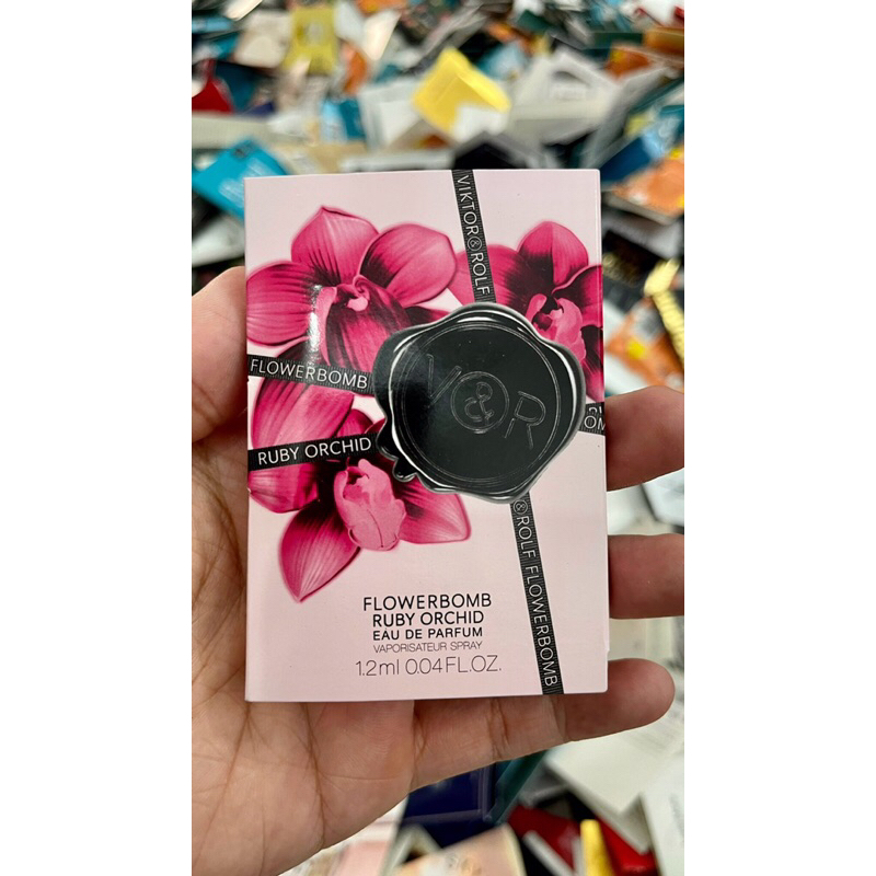 Vial nước hoa chính hãng Viktor&Rolf flowerbomb ruby orchild