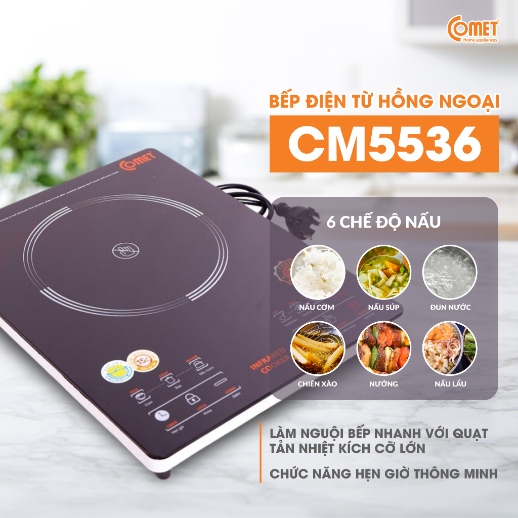 Bếp hồng ngoại cảm ứng COMET - CM5536