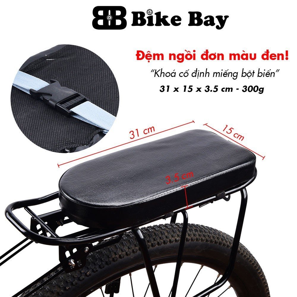 Đệm yên sau cho xe đạp thể thao, đệm yên sau HAPY siêu êm ái và chắc chắn YS001
