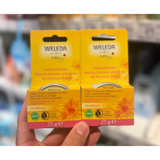 Sáp nẻ cho bé hoa cúc hữu cơ 25g - weleda baby baby zauberbalsam calendula, 25 g