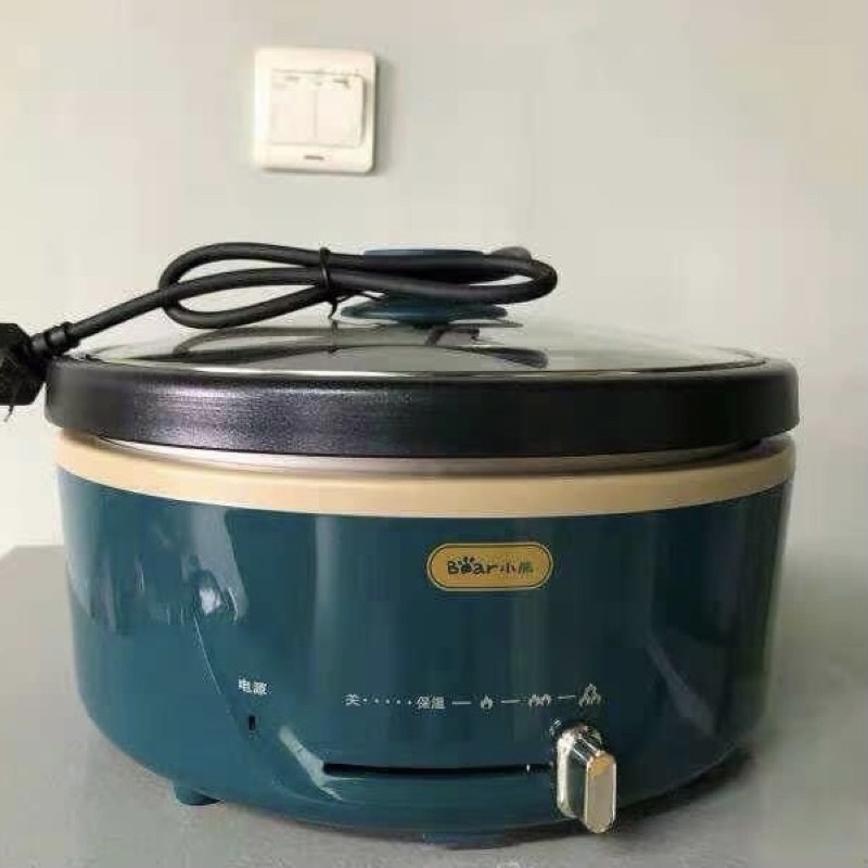 Nồi Lẩu Chiên Xào Đa Năng Chính Hãng Bear Dung Tích 4L Model DHG-P40C1-Bảo Hành 12 Tháng-LovingHome