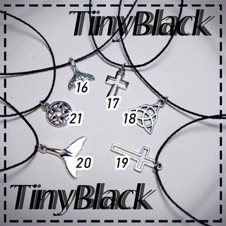 🖤 TINY BLACK 🖤 ( Phần 1 ) - Vòng cổ choker đơn giản cute