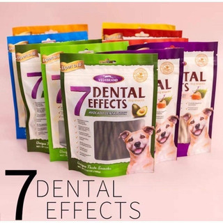 Xương gặm sạch răng,thơm miệng,Thanh nhai cho chó 7 Dental Effects