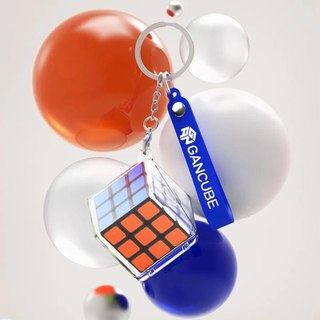Móc khóa rubik gan 330 3x3x3 chính hãng❤️rubik gan mini