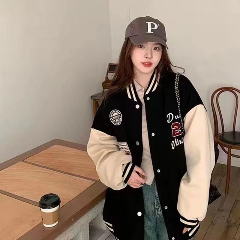 Áo khoác thu đông. áo bóng chày thêu số 21 siêu cá tính năng động cực phù hợp dành cho đi học đi chơi | BigBuy360 - bigbuy360.vn
