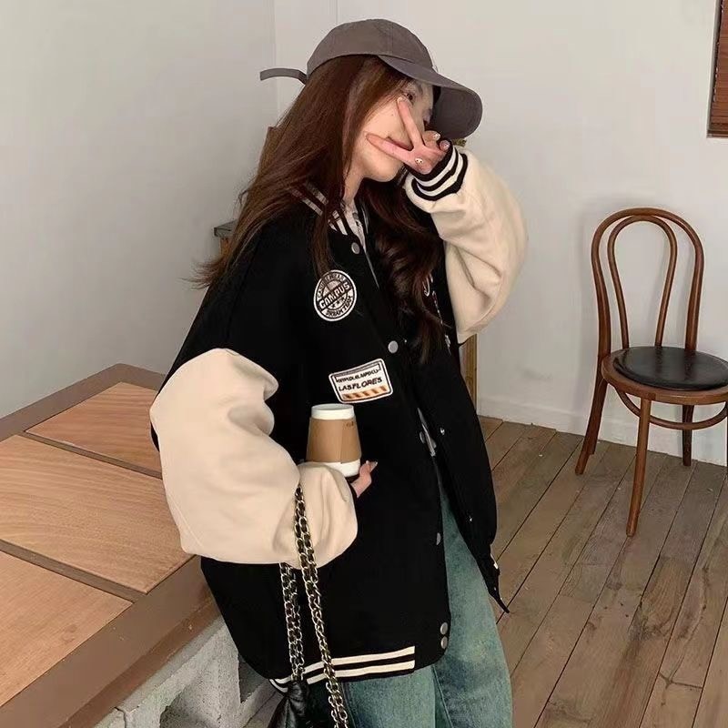 Áo khoác thu đông. áo bóng chày thêu số 21 siêu cá tính năng động cực phù hợp dành cho đi học đi chơi