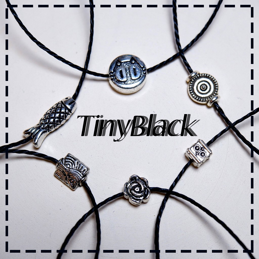 🖤 TINY BLACK 🖤 ( PHẦN 2 ) - Vòng cổ Charm cute - Choker đơn giản