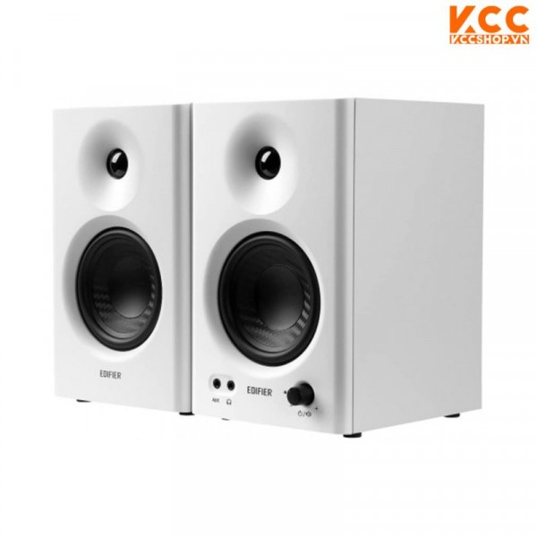 Loa kiểm âm Edifier MR4 - Công suất 42W - Driver Bass 4 Inch - Hàng chính hãng - Màu Đen & Trắng
