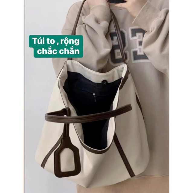 Túi Xách Nữ, Túi Tote Đẹp  Đeo Vai Ngăn Rộng Dây Da11