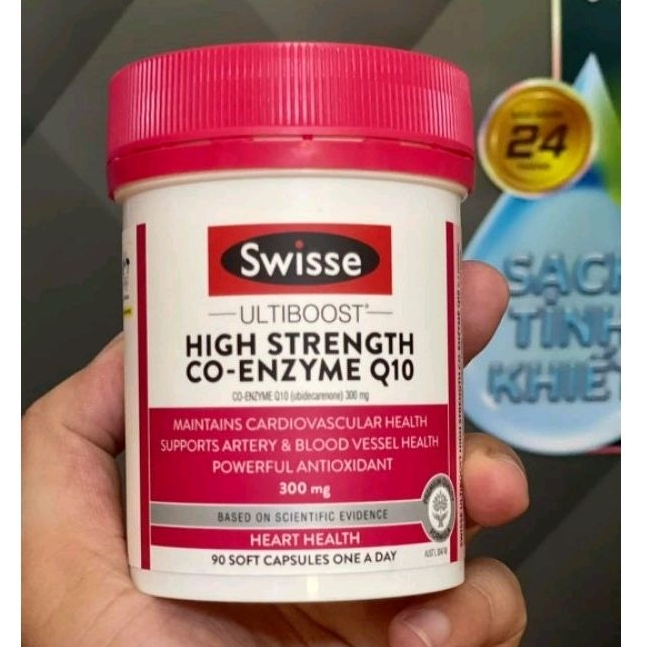 Bổ tim Swisse High Strength CoQ10 300mg