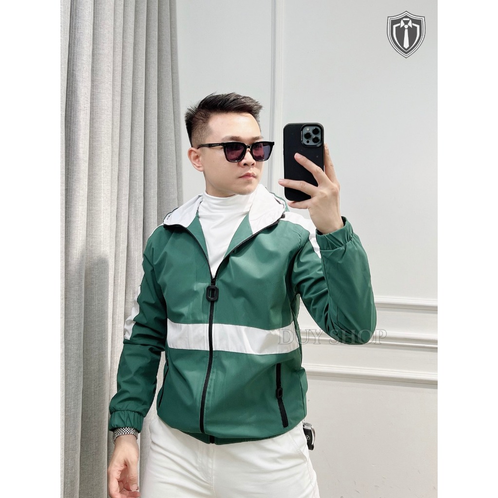 Áo khoác gió 383 vạch ngang DUYSHOP SALE200k