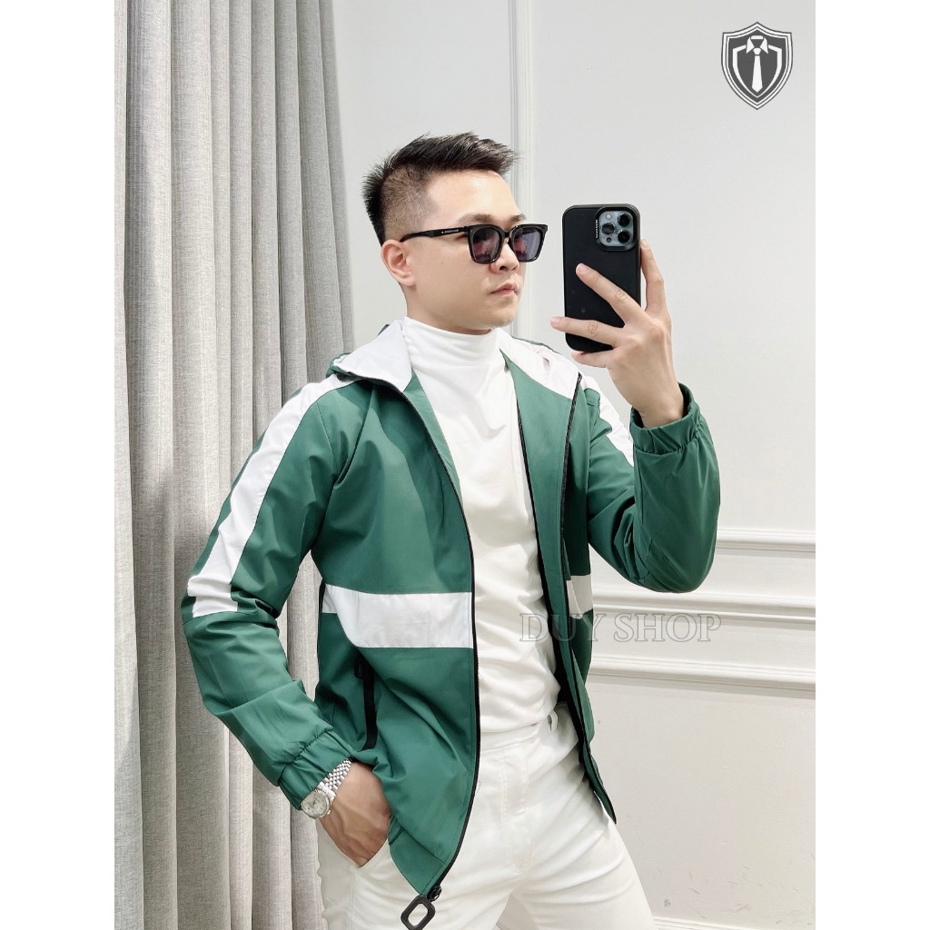 Áo khoác gió 383 vạch ngang DUYSHOP SALE200k