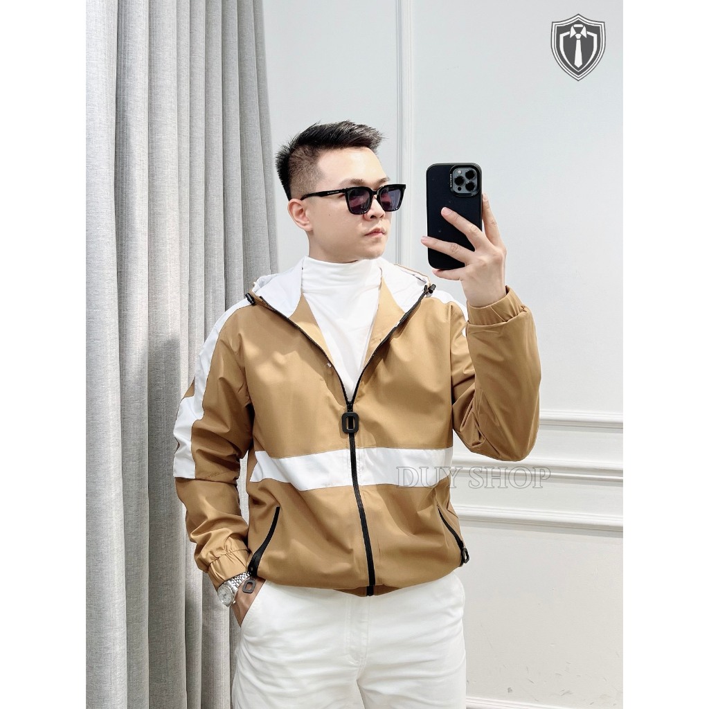 Áo khoác gió 383 vạch ngang DUYSHOP SALE200k