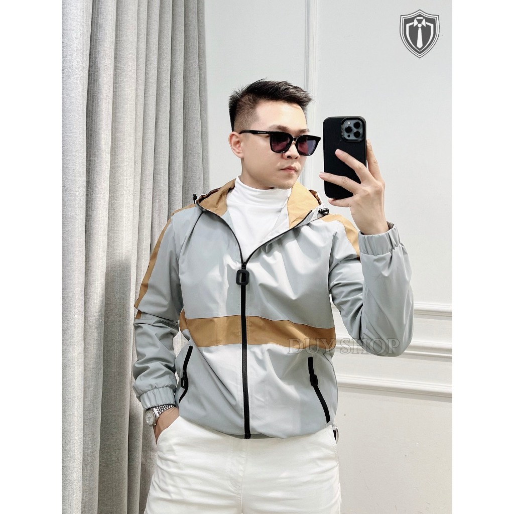 Áo khoác gió 383 vạch ngang DUYSHOP SALE200k