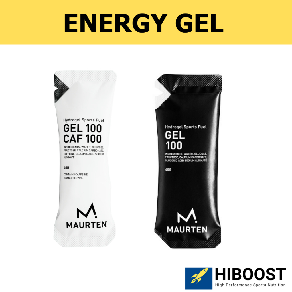 Gel năng lượng Maurten GEL 100, GEL 100 CAF 100, GEL 160 cho thể thao, chạy bộ, đạp xe, bơi