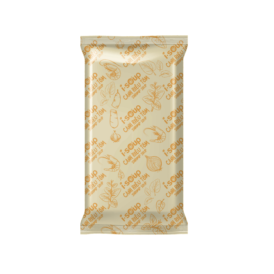 Canh Riêu Tôm Ăn Liền I-Soup 42g - Viên Súp Sấy Thăng Hoa