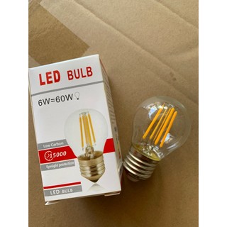 Bóng đèn led edison g45 6w