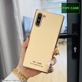 Ốp Lưng viền vàng cho chiếc Samsung Note 8 Note 9 Note 10 Note 10 Plus Note 10 Lite Note 20 Note 20 Ultra