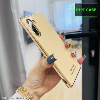 Ốp Lưng viền vàng cho chiếc Samsung Note 8 Note 9 Note 10 Note 10 Plus Note 10 Lite Note 20 Note 20 Ultra