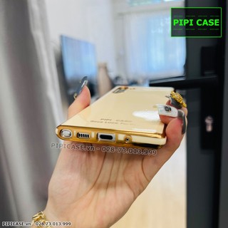Ốp Lưng viền vàng cho chiếc Samsung Note 8 Note 9 Note 10 Note 10 Plus Note 10 Lite Note 20 Note 20 Ultra