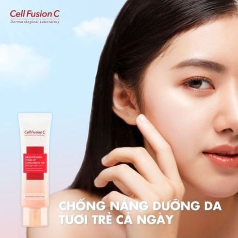 Kem Chống Nắng Nâng Tông Da Cell Fusion C Laser Suncreen / Toning Suncream Tuýt 50ml