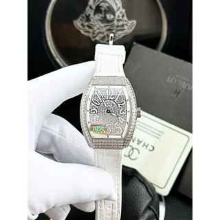 Đồng hồ nữ Franck Muller V32 ABF 32mm máy Swissquartz thụy sĩ, hàng chuẩn loại 1, full đá CZ