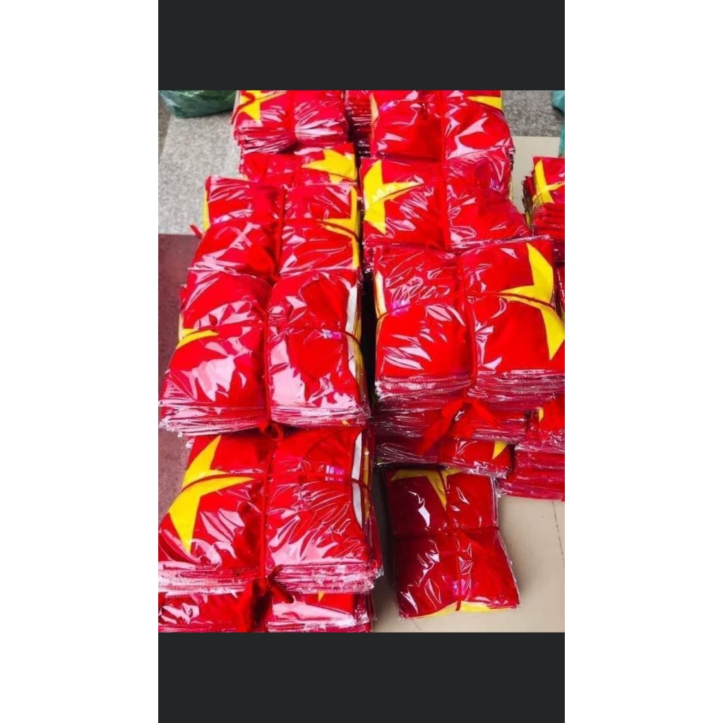 Áo polo cờ đỏ sao vàng trẻ em