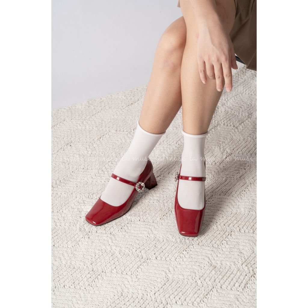 La muse - Giày maryjane cao gót Luki