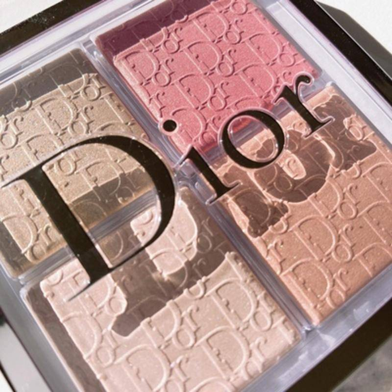 Phấn highlight má hồng bắt sáng Dior Backstage Glow Face Palette màu 004 Rose Gold 10g
