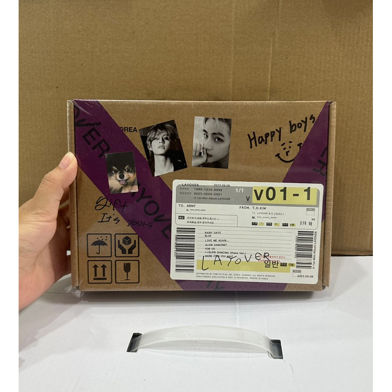 Album BTS V Layover Nguyên Seal