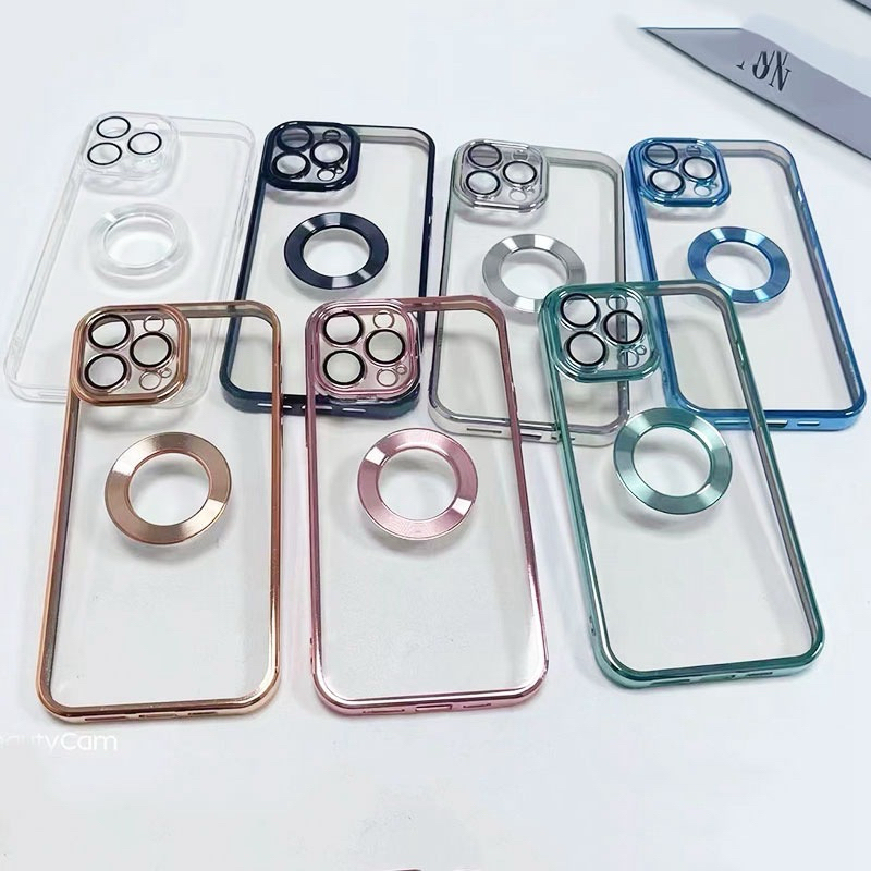 Ốp điện thoại iphone hở táo viền vuông mạ màu, kính bảo vệ camera cho X Xsmax XR 11 11promax