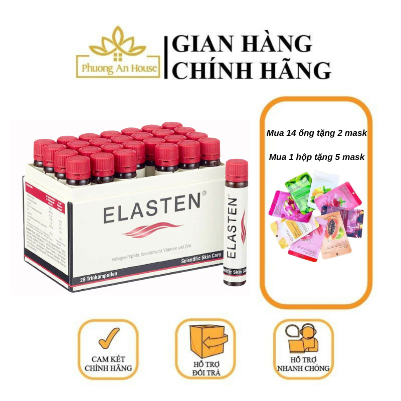 Nước uống Collagen Elasten dưỡng đẹp da