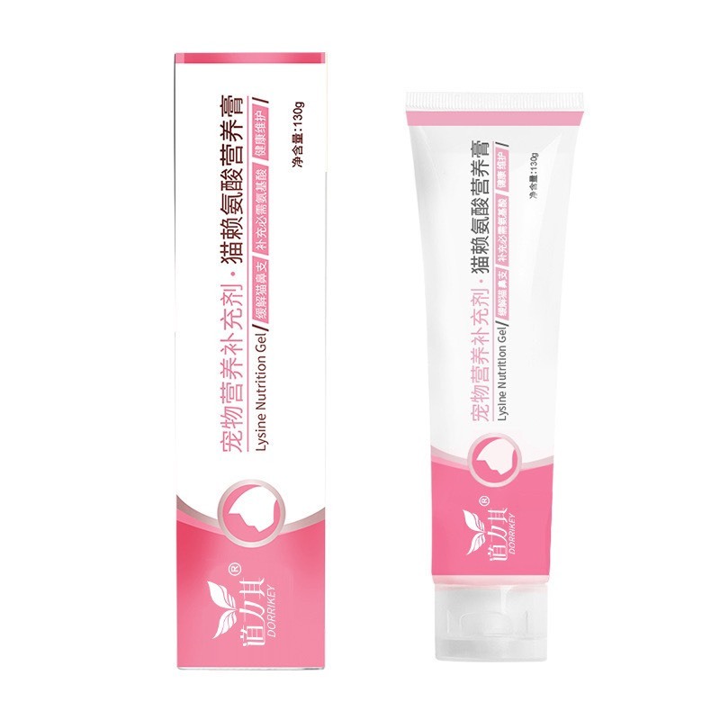 Gel dinh dưỡng DORIKEY cho mèo kén ăn, búi lông, dưỡng lông - tuýp 120gr