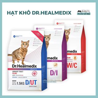 [1.5kg] Hạt Cho Mèo Trưởng Thành (Adult) Dr. Healmedix (Dr Healmedix) Hỗ Trợ Đường Ruột/Sỏi Thận/K.Soát Cân Nặng
