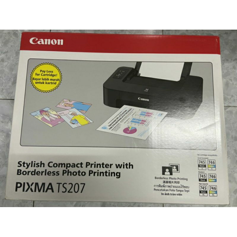 Canon TS 207 Đã Lắp Mực Liên Tục