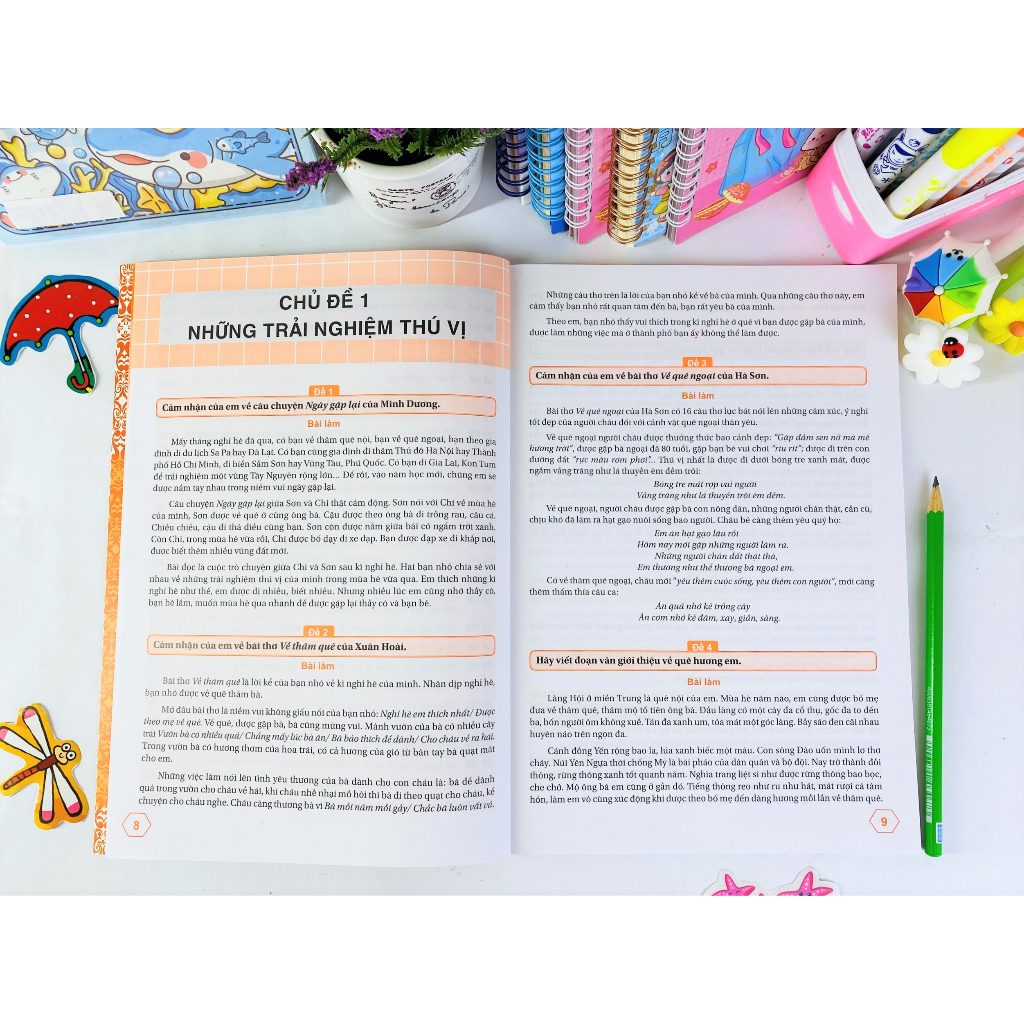 Sách Lớp 3 - Những Bài Làm Văn Mẫu Lớp 3 - Chương Trình Kết Nối