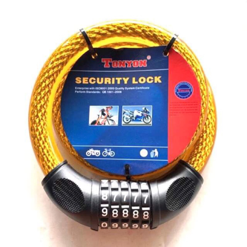 Khoá dây cáp TONYON dày 20mm dài 1m chính hãng