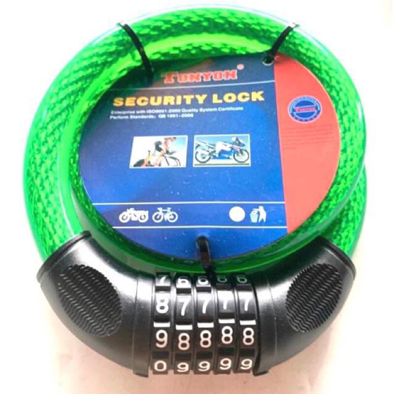 Khoá dây cáp TONYON dày 20mm dài 1m chính hãng