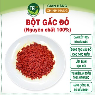 [50 gr] Bột gấc đỏ 100% nguyên chất, tạo màu, mùi vị tự nhiên, nấu xôi, bánh, thạch, mứt, hàng công ty, đầy đủ kiểm định