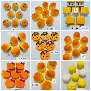 Squishy bánh mì mềm và chậm tăng giá rẻ