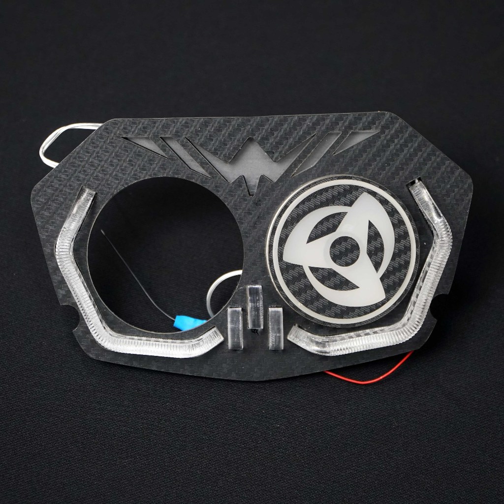 Mắt xoay Sharingan gắn bi cầu 2.0 dành cho dòng xe Wave 110 sử dụng đèn Zinphat