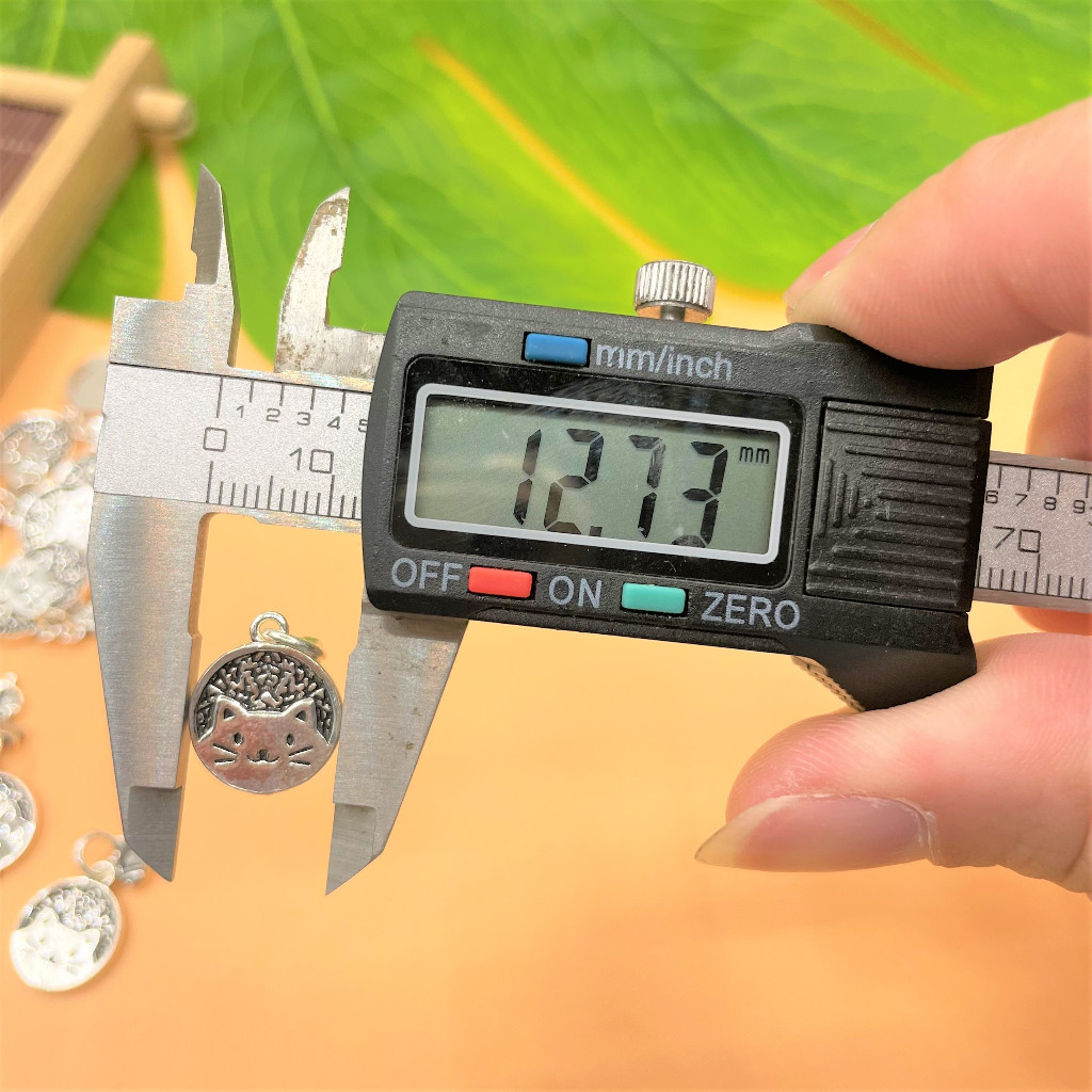 Charm móc treo mèo và cá cực kỳ cute bạc thái và bạc ý 925 - Charm Bạc 925 - Mã CA1165 CB1165