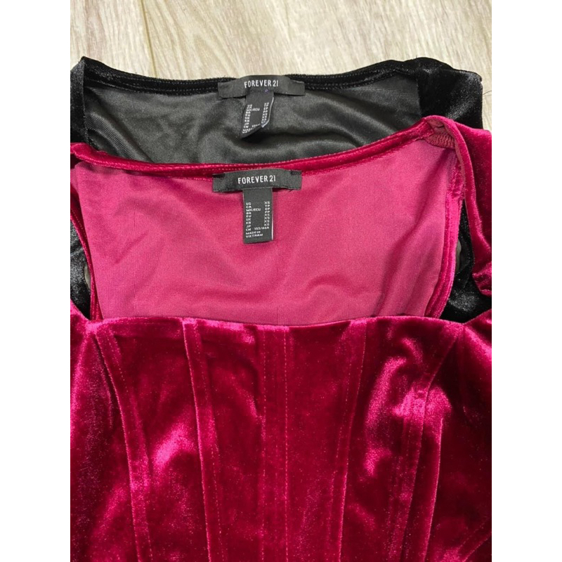 Aó dáng ngắn corset f21 dư xịn chưa lên web