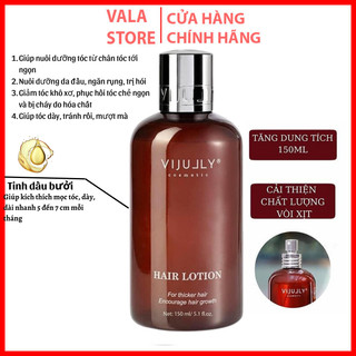 Tinh Dầu Bưởi Vi Jully - Kích Thích Mọc Tóc & Dưỡng Tóc Dày Khỏe Không Bết Tóc Chai 150ml