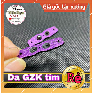 Miếng da gzk tím 3 lỗ cho bi 6-7-8