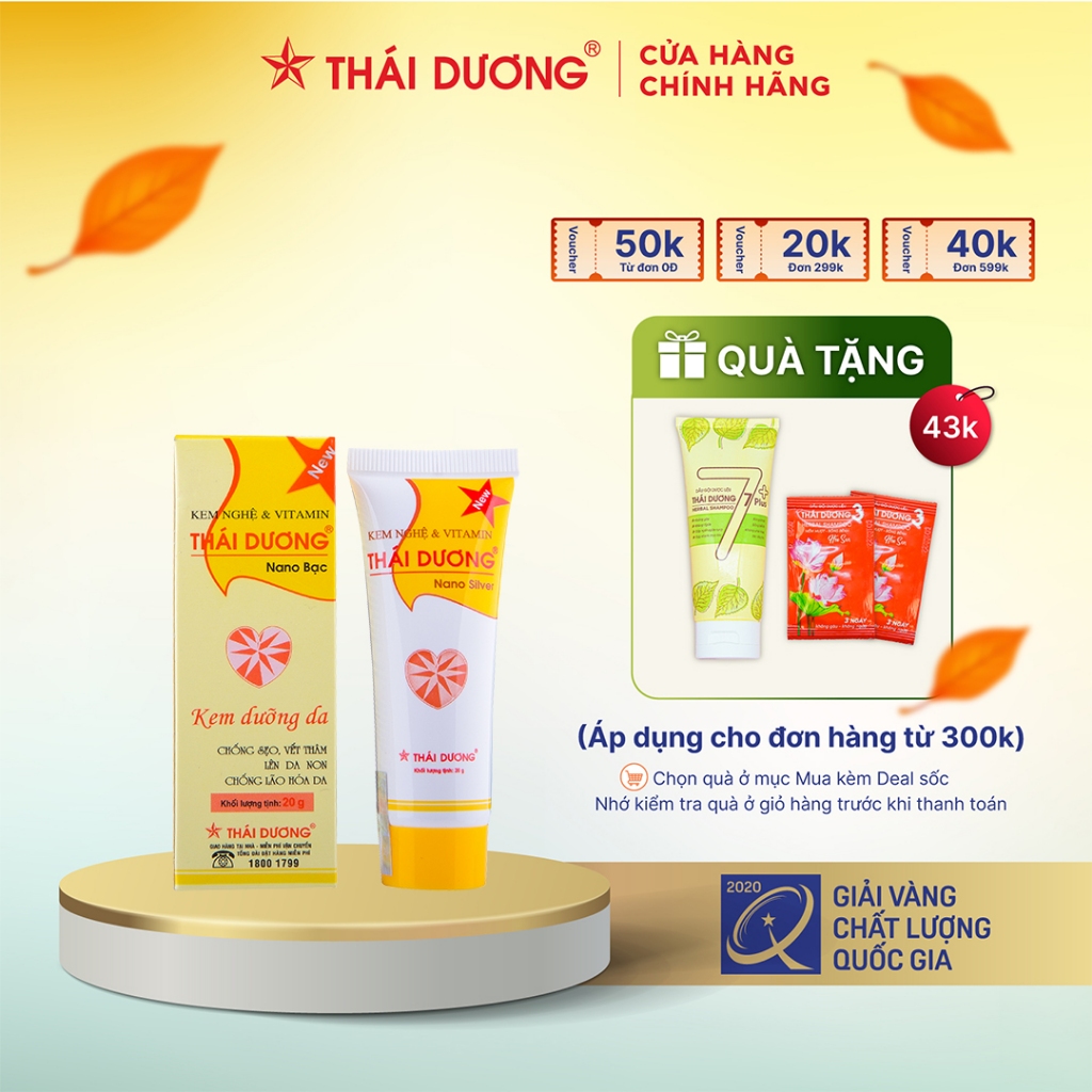 Kem nghệ dưỡng da 20g - Sao Thái Dương