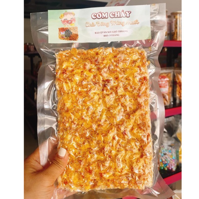 CƠM CHÁY MIX 3 VỊ - CƠM CHÁY KHÔ GÀ 200gr
