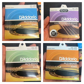 Dây đàn guitar acoustic d’addario ej13 , ez900 , ez910 , ez920 , exp26