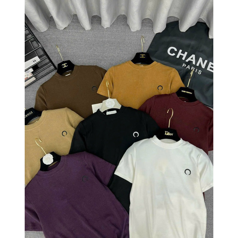 Áo thun cổ 3 phân